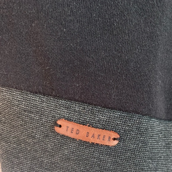 Ted Baker London men’s 1/4 zip collared sweater - Picture 3 of 8